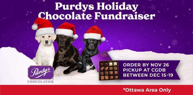Purdys Holiday Chocolate Fundraiser